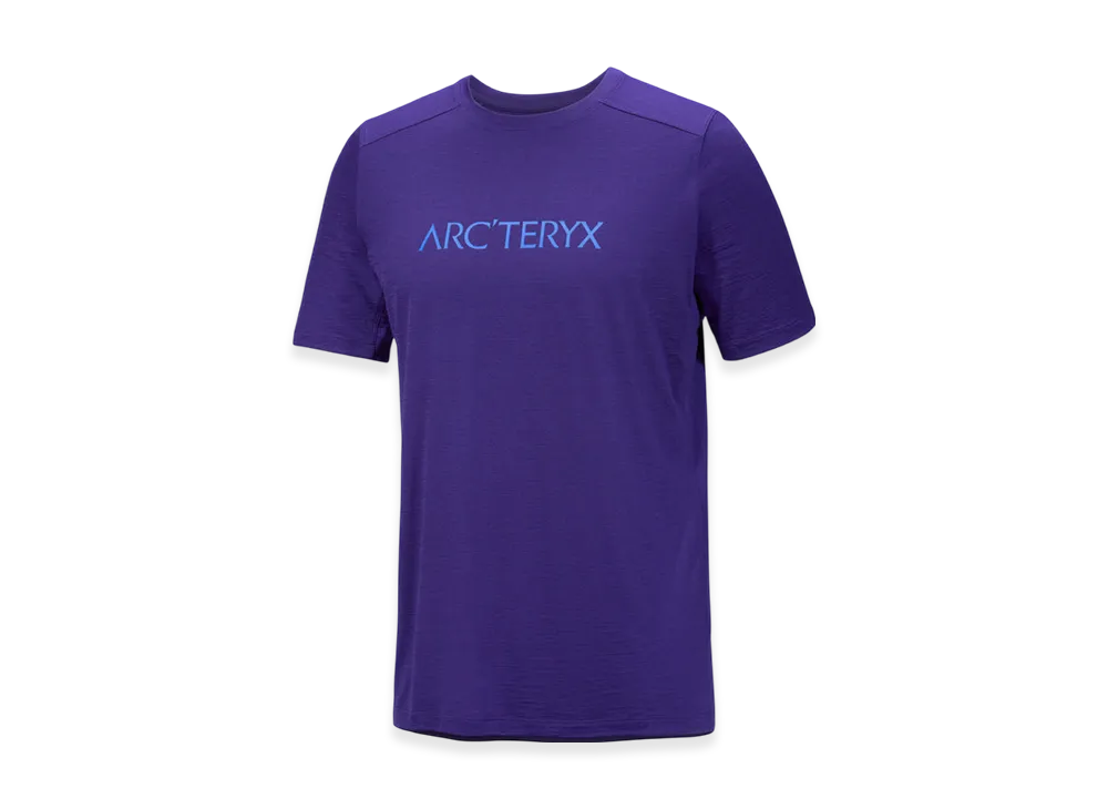 ARC'TERYX Ionia Merino Wool Arcword Logo SS M "Soulsonic/Electra" X000007733