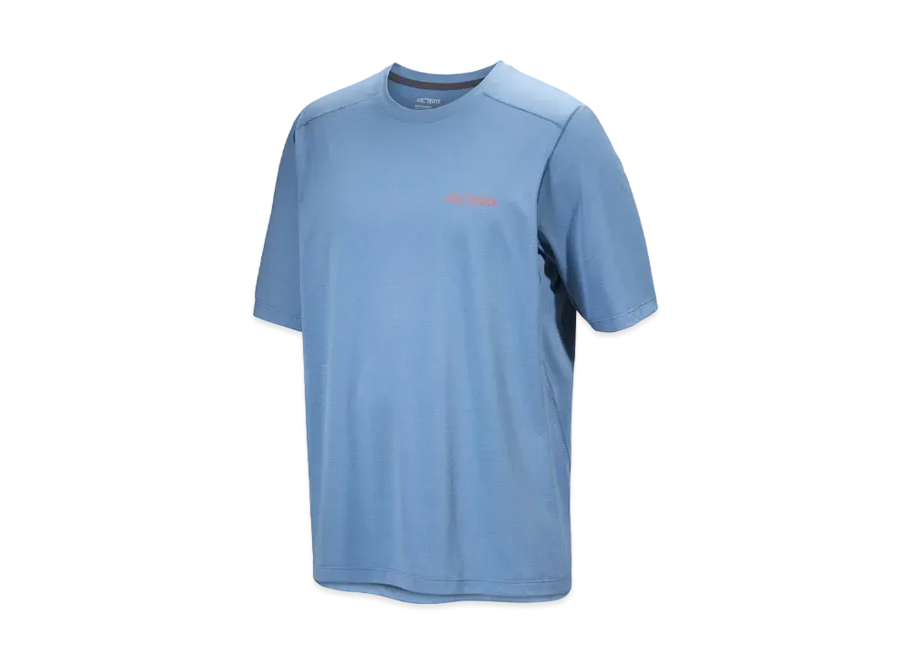 ARC'TERYX Cormac Arkbird Logo Short Sleeve Men's "Stone Wash Heather"