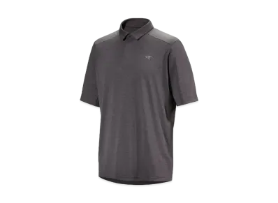 ARC'TERYX Cormac Polo Short Sleeve Men's "Black Heather"
