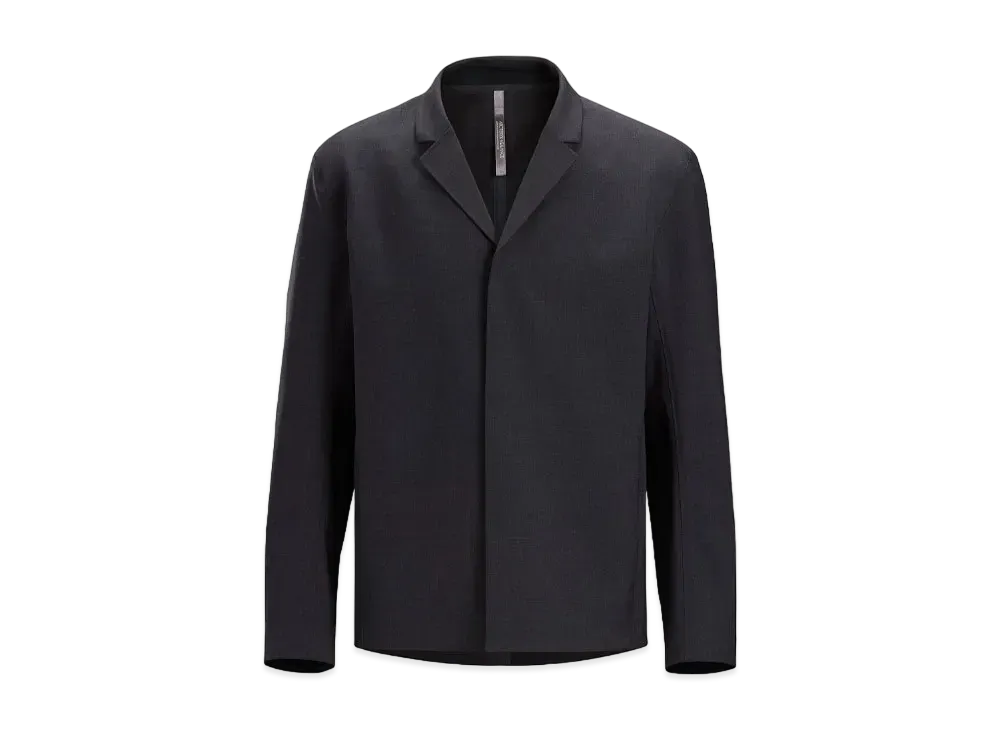 ARC'TERYX Veilance Spear Tech Wool Blazer Men's "Black Heather"