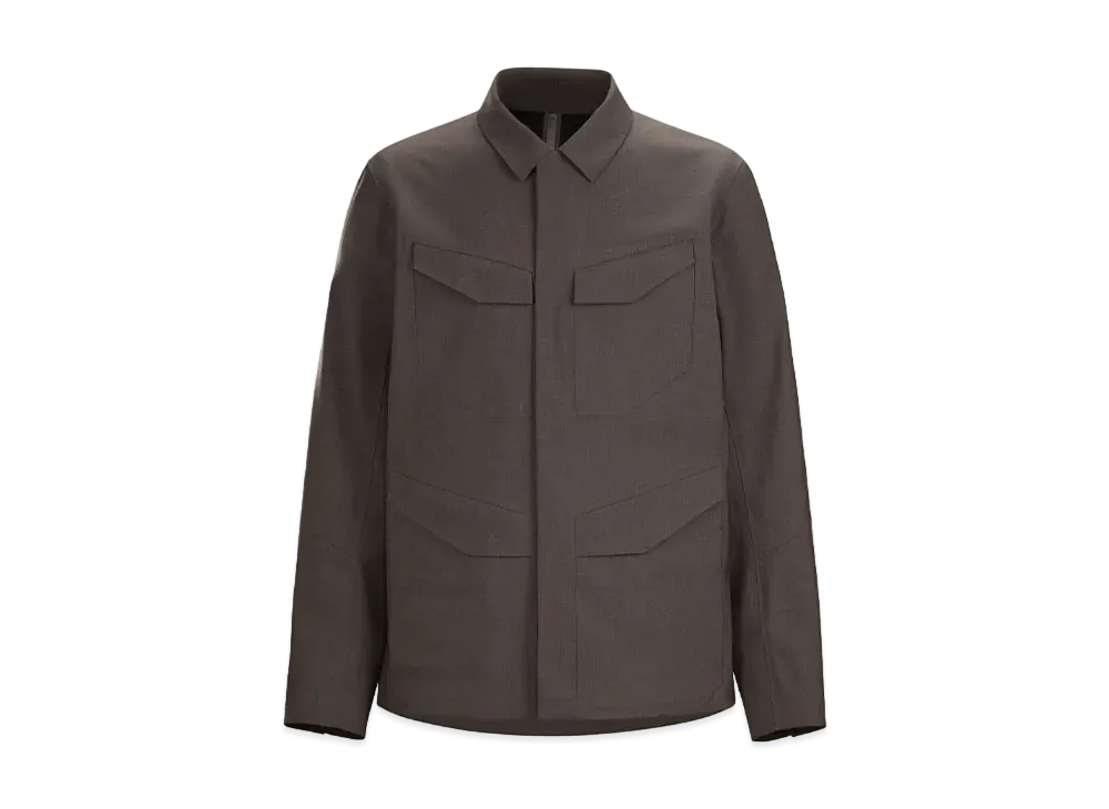 ARC'TERYX Veilance Field Softshell Tech Wool Overshirt Men's "Shade"