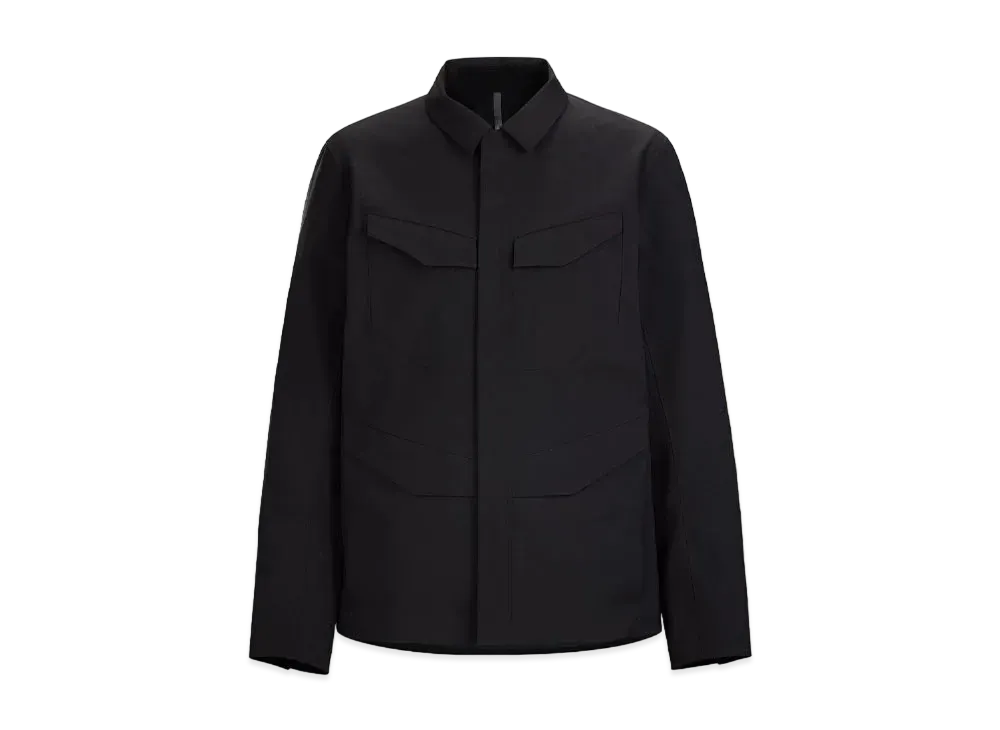 ARC'TERYX Veilance Field Softshell Tech Wool Overshirt Men's "Black"