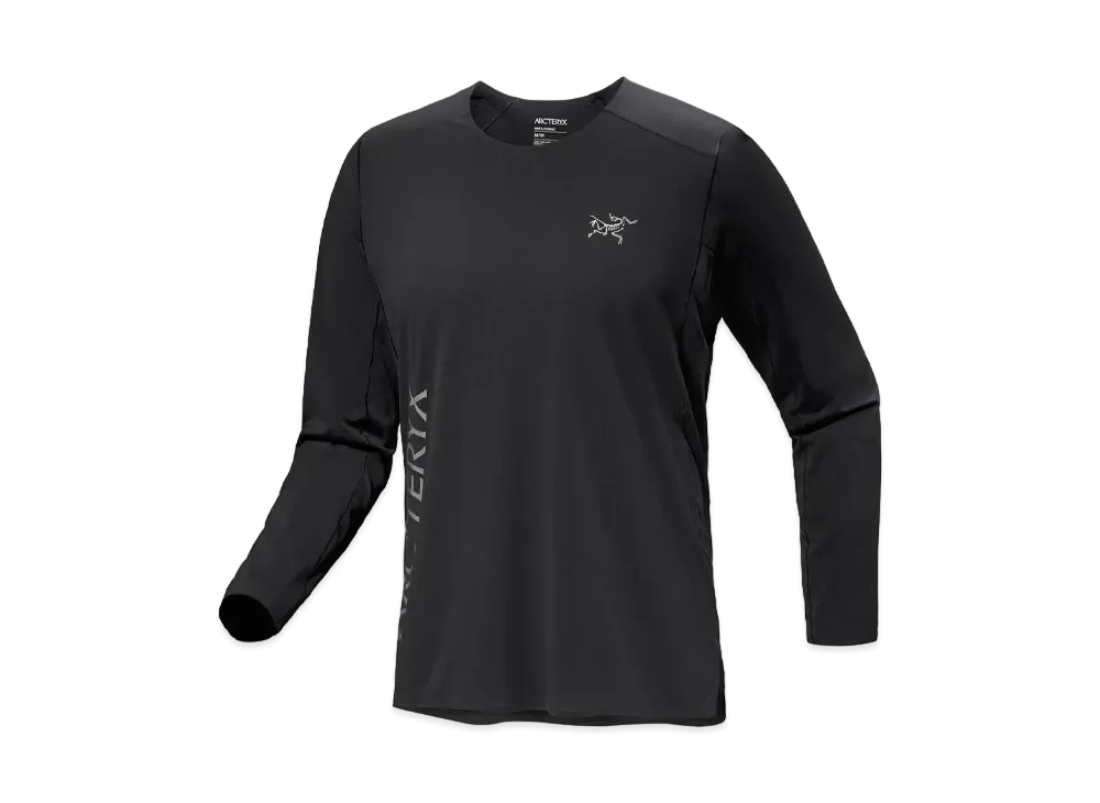 ARC'TERYX Norvan Downward Logo Long Sleeve Men's X000007731 "Black"