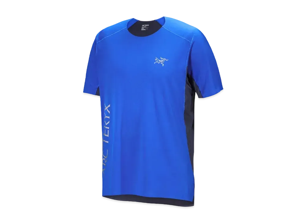 ARC'TERYX Norvan Downward Logo Short Sleeve Men's "Vitality/Black Sapphire"