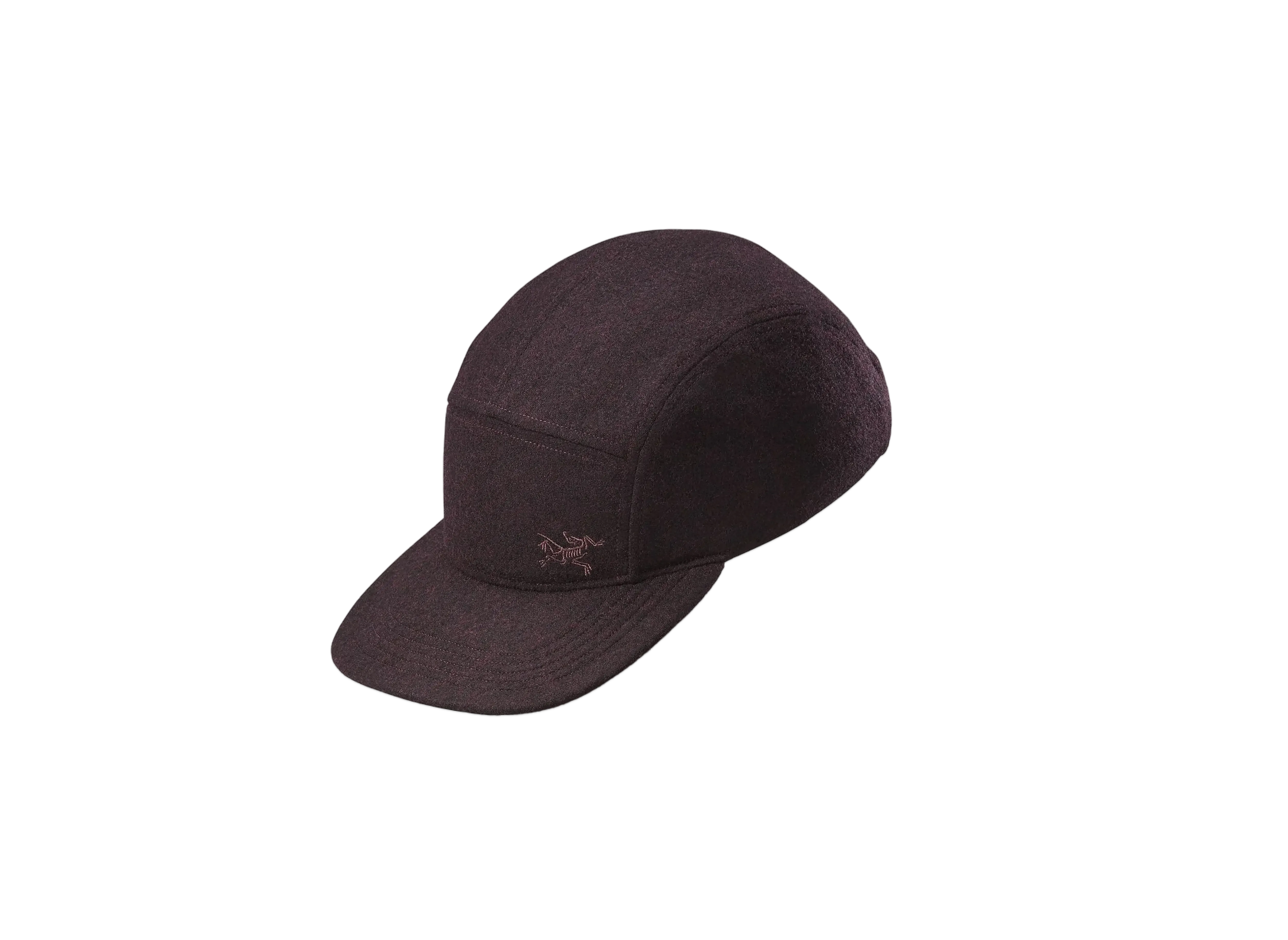 ARC'TERYX Wool Calidum 5 Panel Hat "Dark Bordeaux" X000007194