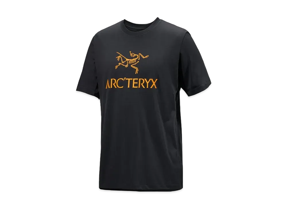 ARC'TERYX Arc Word Logo Short Sleeve Men's X000007991 "Black II"