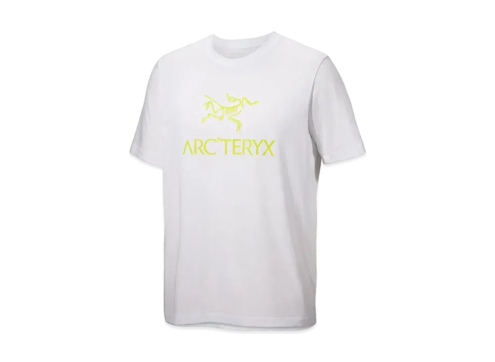 ARC'TERYX Arc Word Logo Short Sleeve Men's X000007991 "White Light"