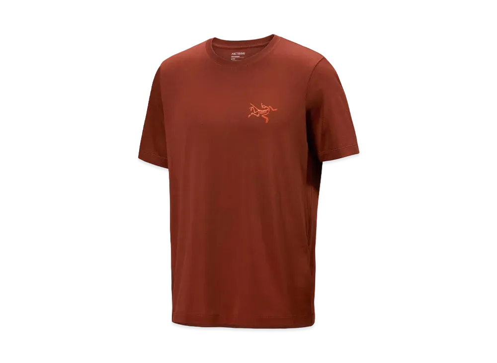 ARC'TERYX Arc Multibird Logo Short Sleeve Men's "Sequoia / Solaris"