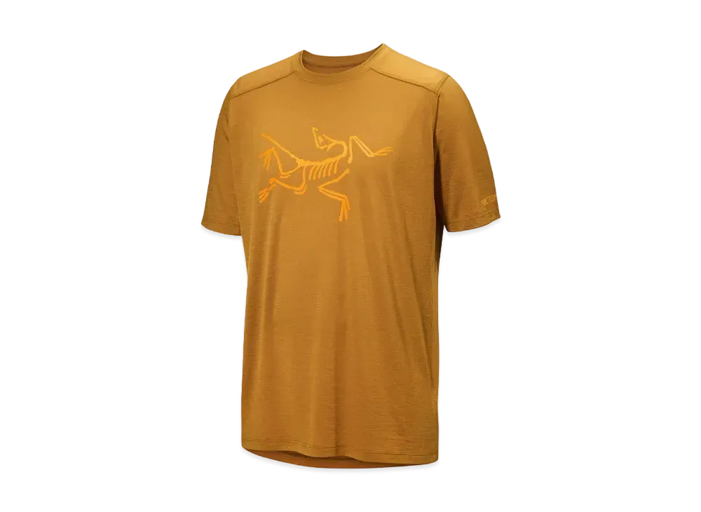 ARC'TERYX Ionia Merino Wool Logo Short Sleeve Men's X000006796 "Yukon"