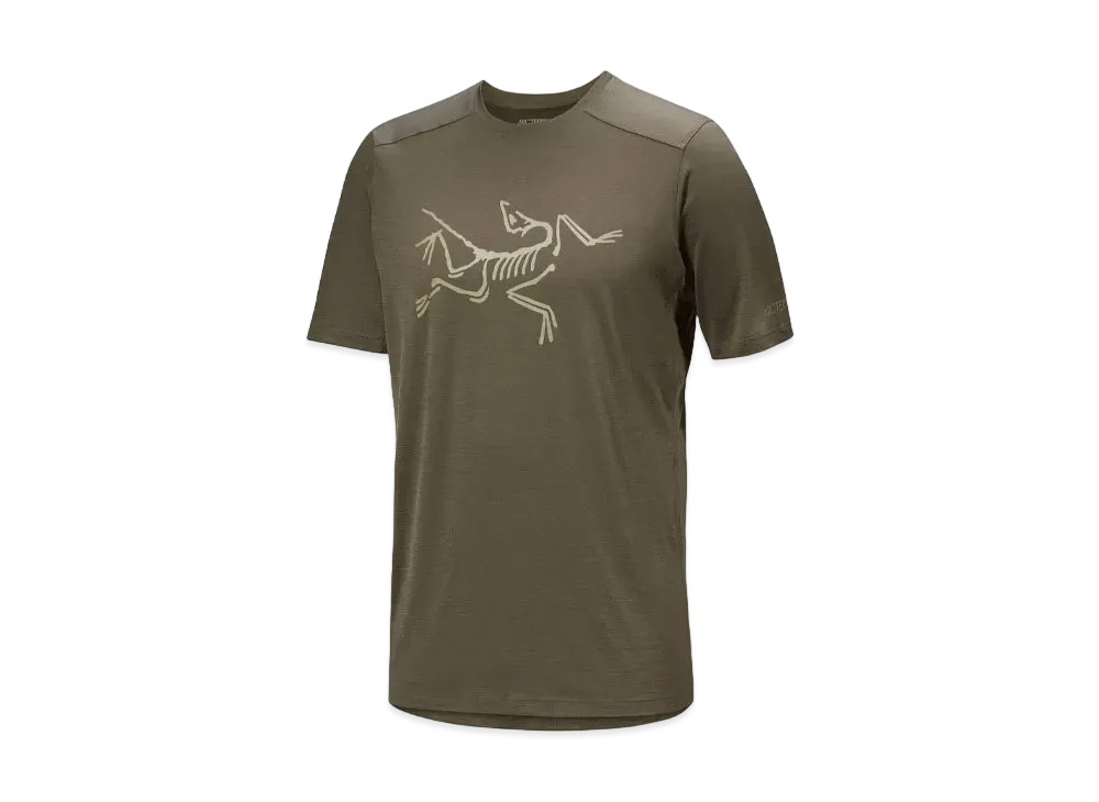 ARC'TERYX Ionia Merino Wool Logo Short Sleeve Men's "Tatsu/Canvas"