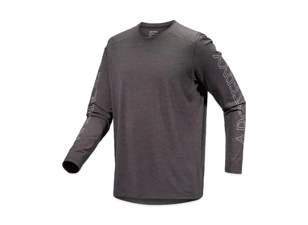 ARC'TERYX Cormac Arcword Long Sleeve Shirt Men's X000008057 "Black Heather"