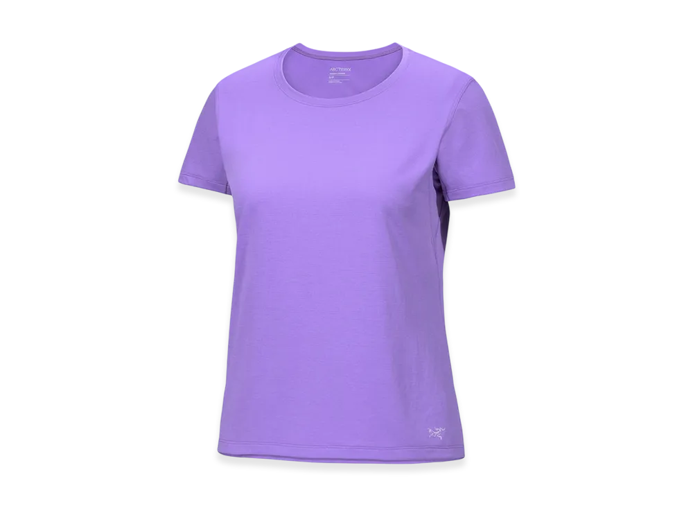 ARC'TERYX Women's Taema Crew SS "Aster Heather" X000007309