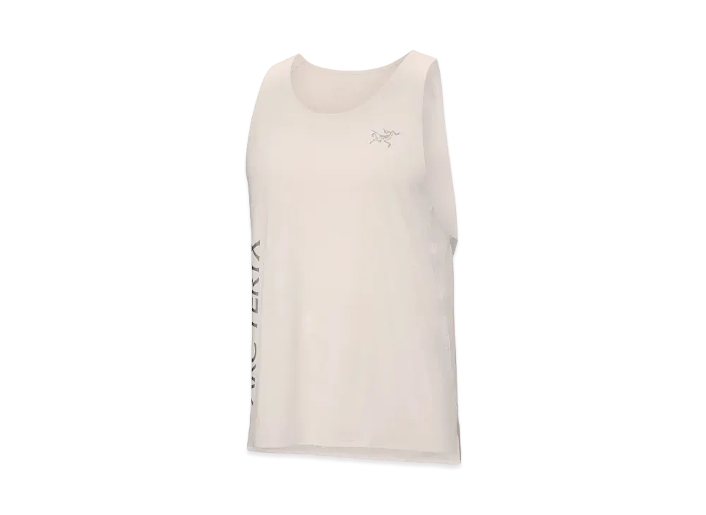 ARC'TERYX Norvan Downward Logo Tank Men's X000007730 "Arctic Silk"