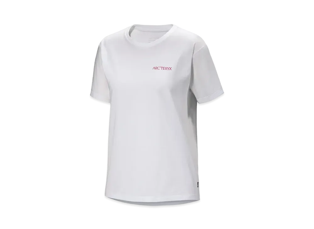 ARC'TERYX Ark Multibird Logo Short Sleeve Women's X000007723 "White Light"