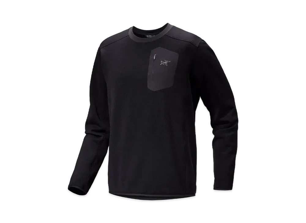 ARC'TERYX Kyanite Crew Neck For Men's X000007150 "Black"