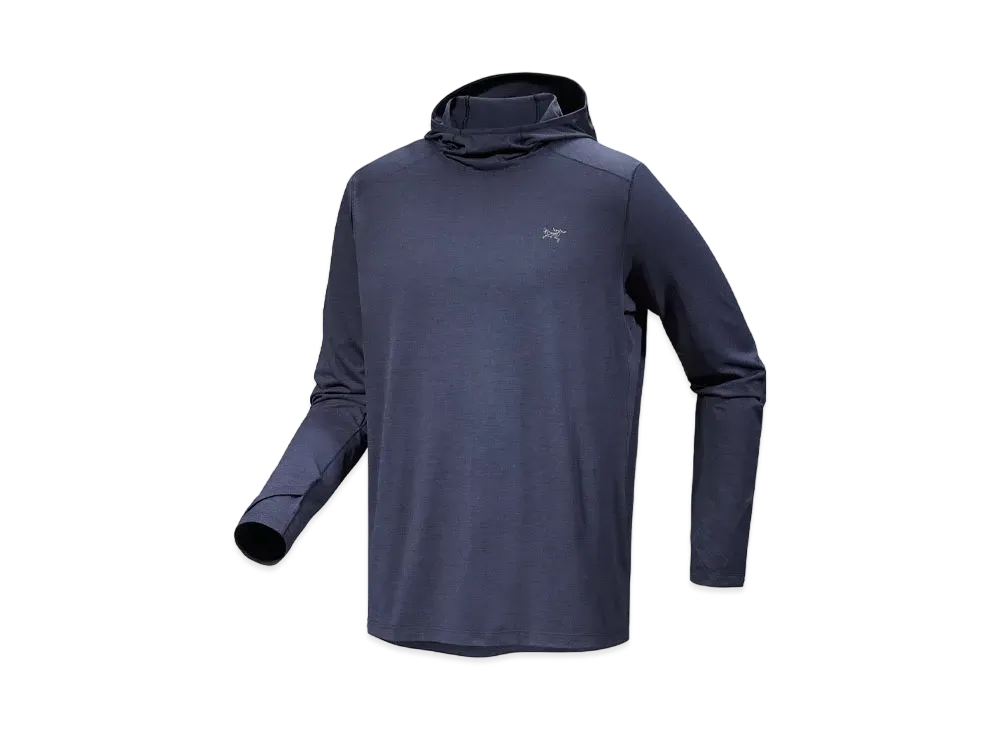 ARC'TERYX Cormac Hoodie For Men's X000009003 "Black Sapphire Hether"