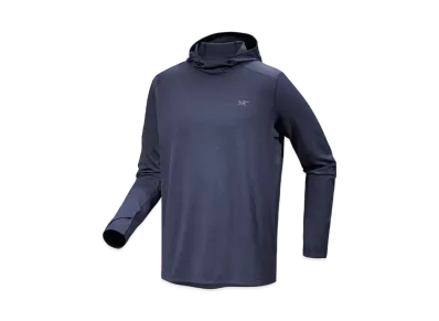 ARC'TERYX Cormac Hoodie For Men's X000009003 "Black Sapphire Hether"