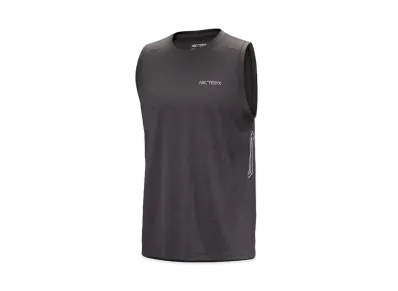 ARC'TERYX Cormac Arkbird Logo Tank For Men's X000007738 "Black Hether"