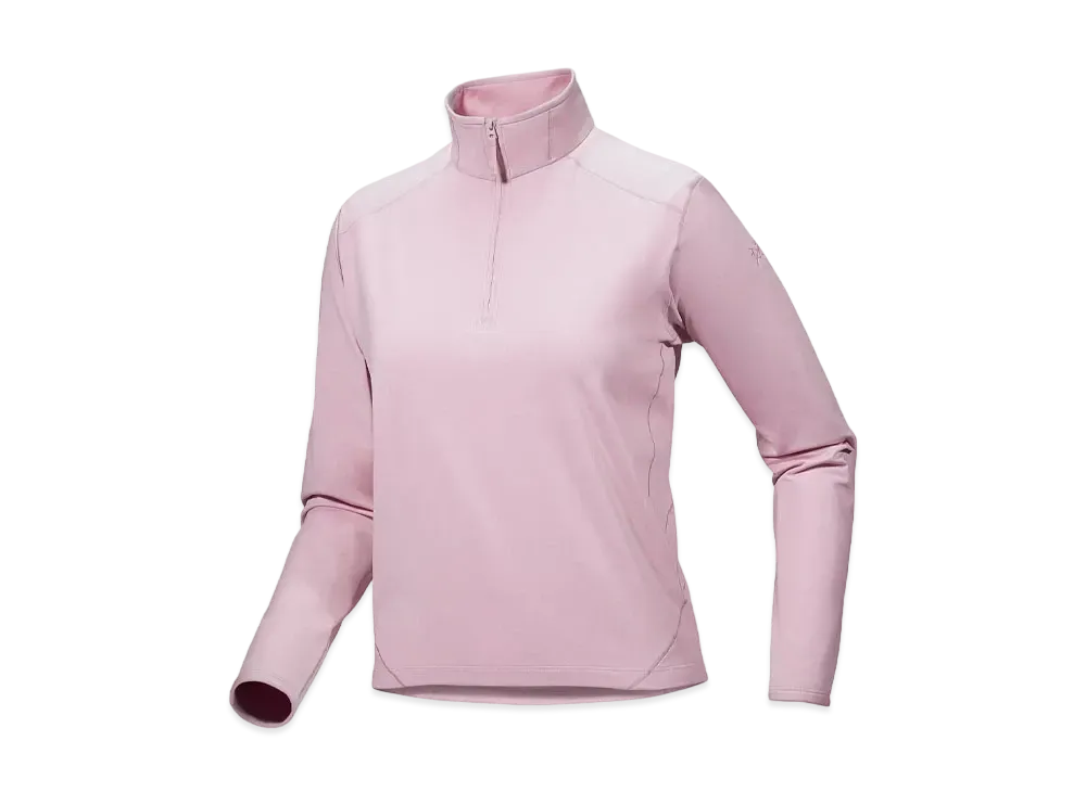 ARC'TERYX Women's Kyanite Lightweight Zip Neck X000006418 "Alpine Rose"