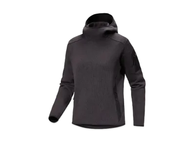 ARC'TERYX Women's Covert Pullover Hoodie X000005741 "Black Hether"