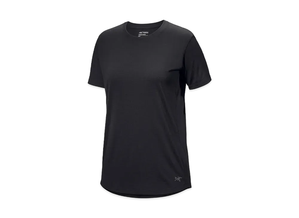 ARC'TERYX Lana Merino Wool Crew Short Sleeve Women's X000007443 "Black"