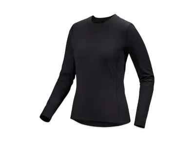 ARC'TERYX Low Long Sleeve Crew Neck Women's X000007354 "Black"