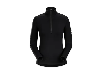 ARC'TERYX Low Heavyweight Zip Neck Women's X000006344 "Black"