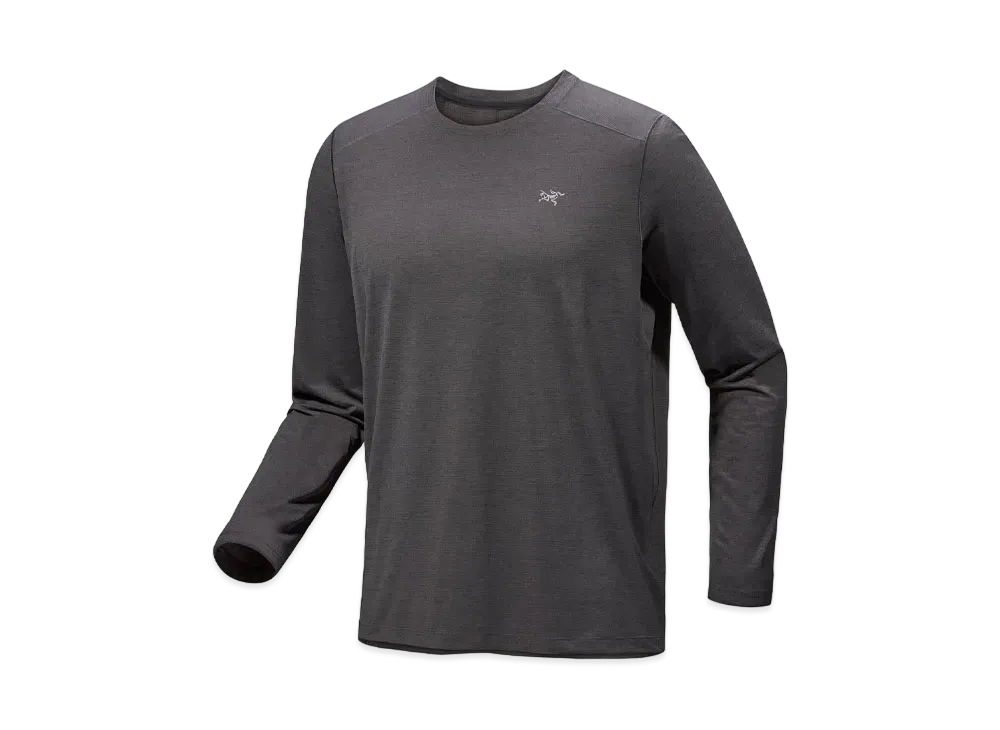 ARC'TERYX Cormac Crew Long Sleeve Men's "Black Hether"