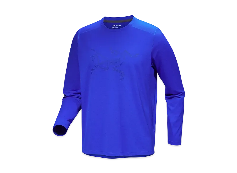 ARC'TERYX Cormac Logo LS M "Vitality Heather/Black Sapphire"