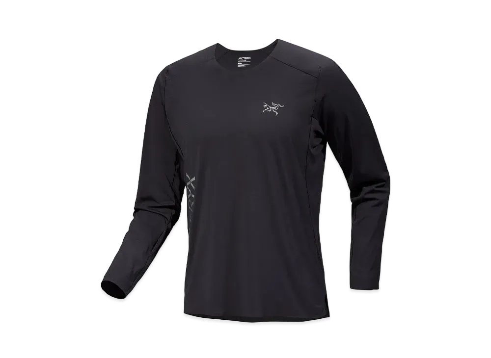 ARC'TERYX Norvan Downward Logo Long Sleeve Men's "Black"