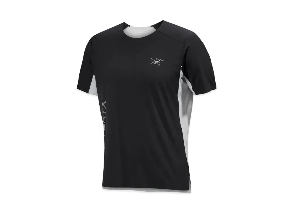 ARC'TERYX Norvan Downward Logo Short Sleeve Men's "Black/Solitude"