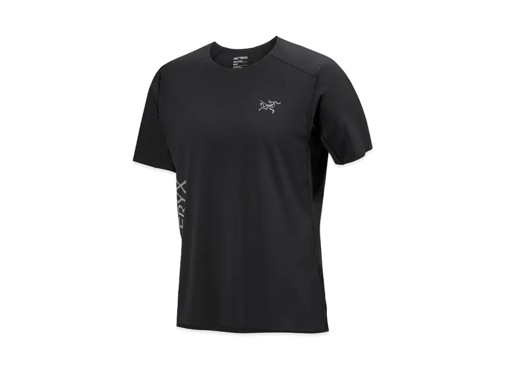 ARC'TERYX Norvan Downward Logo Short Sleeve Men's "Black"