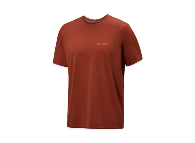 ARC'TERYX Cormac Arkbird Logo Short Sleeve Men's "Sequoia Hether/Solaris"