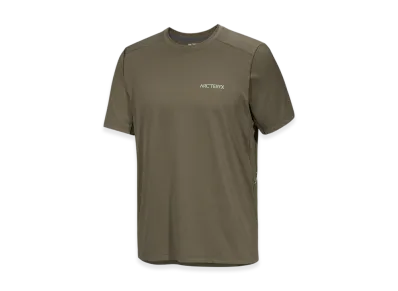 ARC'TERYX Cormac Arcbird Logo SS M "Tatsu Heather/Stone Green" X000009721