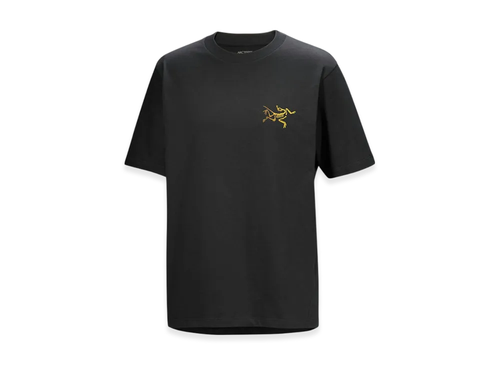 ARC'TERYX Kragg Cotton Logo SS M "24K Black" X000008464
