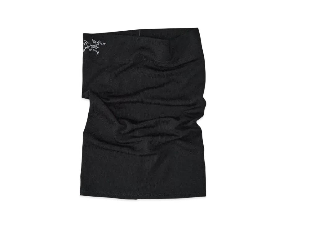 ARC'TERYX Low Lightweight Wool Neck Gaiter "Black"