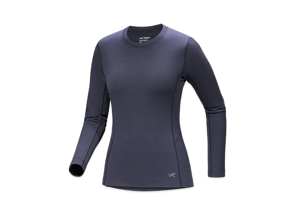 ARC'TERYX Satro Merino Wool Crew Women's "Black Sapphire"