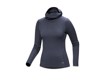 ARC'TERYX Women's Satro Merino Wool Hoody "Black Sapphire"