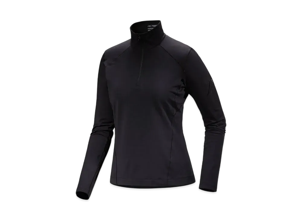 ARC'TERYX Low Zip Neck Women's "Black"