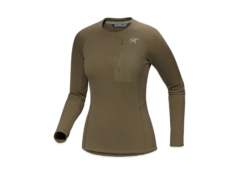 ARC'TERYX Women's Kyanite Base Layer Crew "Tatsu"