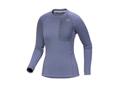 ARC'TERYX Women's Kyanite Base Layer Crew "Stratus"