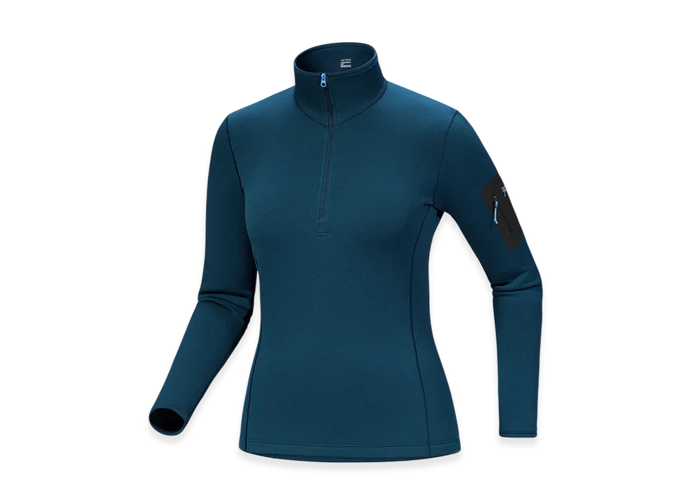 ARC'TERYX Kyanite Baselayer Zip Neck Women's "Midnight Frost" X000009065