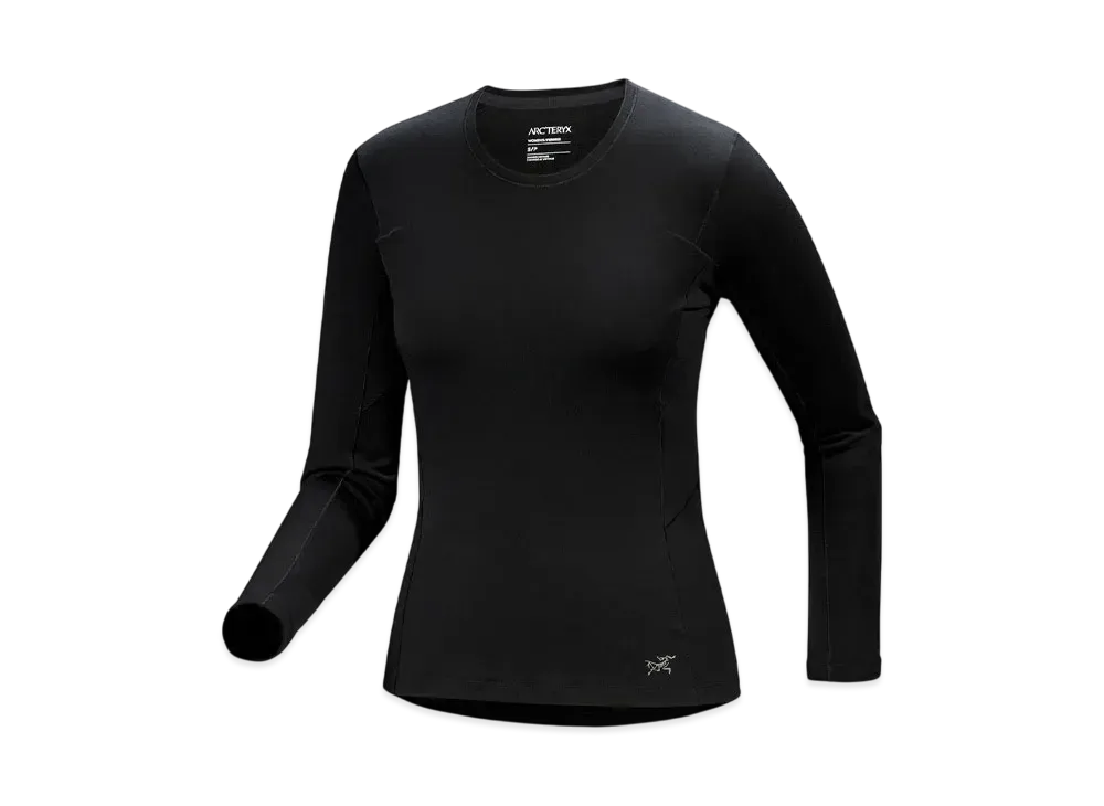 ARC'TERYX Women's Satoro Sl Merino Wool Crew "Black"
