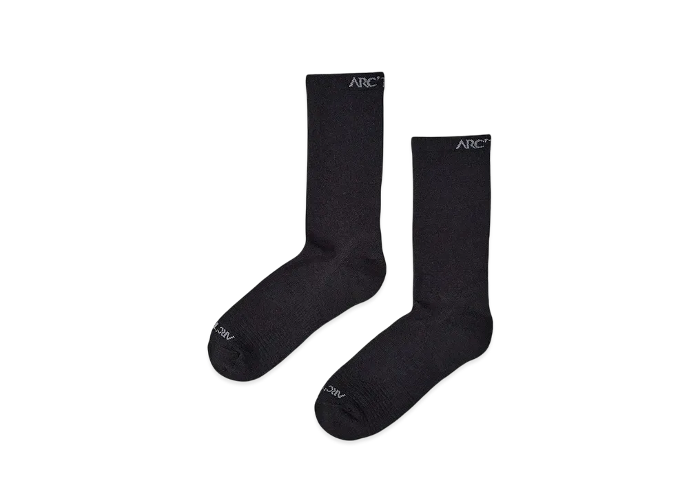 ARC'TERYX Merino Wool Mid Sock "Black"