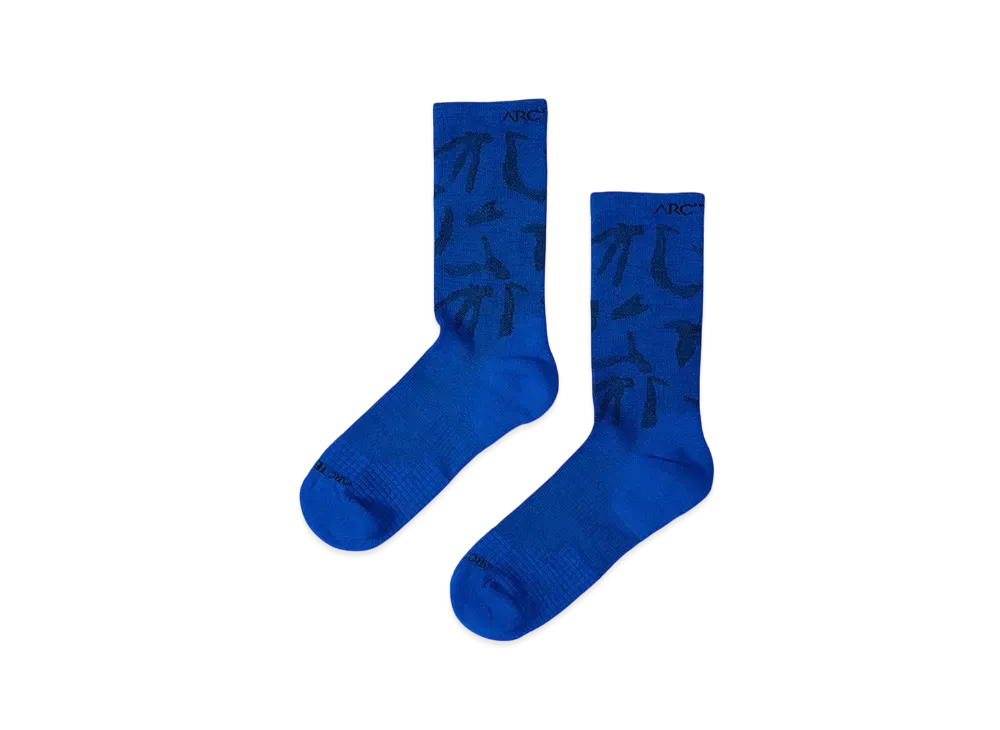 ARC'TERYX Merino Wool Grotto Mid Sock "Vitality/Black"