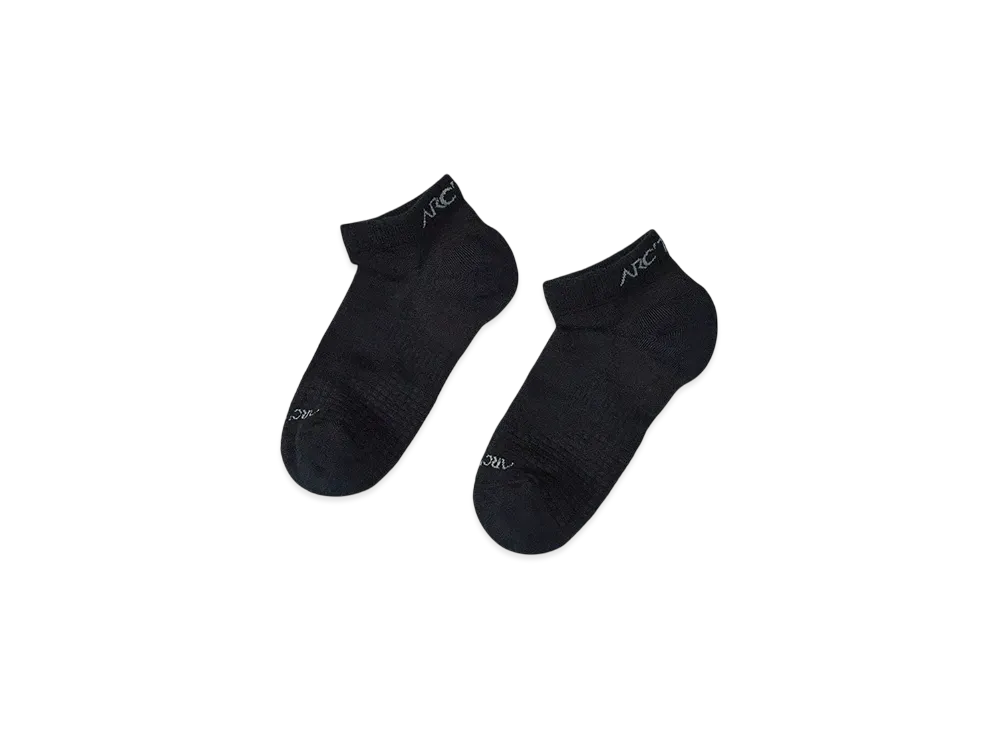 ARC'TERYX Merino Wool Low Cut Sock "Black"