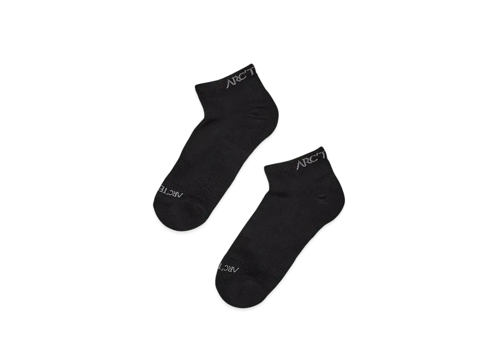 ARC'TERYX Synthetic Low Cut Sock "Black"