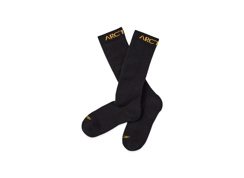 ARC'TERYX Merino Wool Ski Sock "Black"