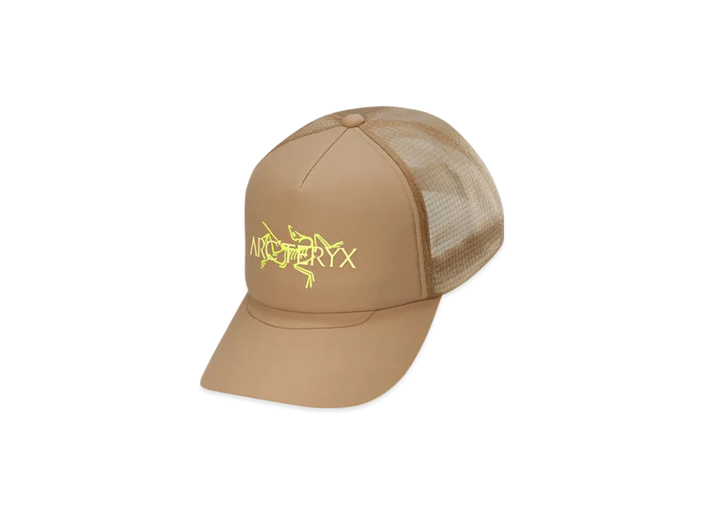 ARC'TERYX Bird Word Trucker Hat "Canvas/Euphoria" X000009488