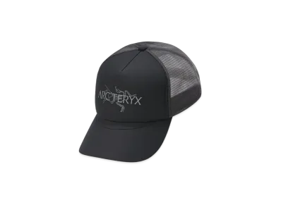 ARC’TERYX Bird Word Trucker Hat "Black/Cloud"